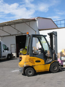 Warehouse with forklift Austin